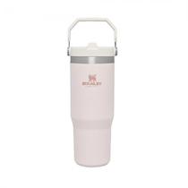 Garrafa Termica Stanley Flip Straw Tumbler Rose 887ML