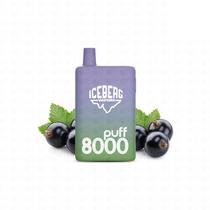 Iceberg 8000 Puffs Blackcurrant