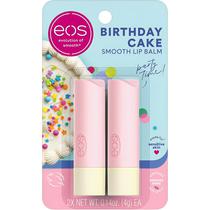 Balsamo Labial Eos Birthday Cake - 2 Unidades