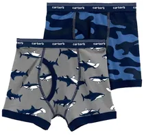 Boxer Infantil Carter's 3K589110 - Masculino (2 Unidades)