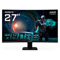 Monitor 27" Gigabyte GS27QCA Curved Ips QHD 1MS/180HZ/2XHDMI/DP