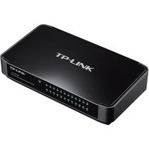 Switch TP-Link TL-SF1024M com 24 Portas de 10/100MBPS Bivolt - Preto