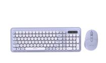 Teclado/Mouse Wir FTX FTXGK02 Espanol Lila Dual-Mo