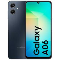 Celular Samsung Galaxy A06 A065M 4GB de Ram / 128GB / Tela 6.7" / Dual Sim Lte - Preto