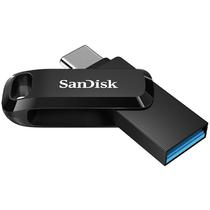 Pen Drive de 128GB Sandisk Ultra Dual Drive SDDDC3-128G-G46 USB 3.2/USB-C - Preto