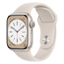 Apple Watch Series 8 MNUF3LL/A Caixa Aluminio 41MM Estelar - Esportiva Estelar