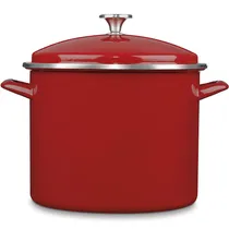 Panela Cuisinart Stockpot Chef's Esmalte Vermelho 12 Litros - EOS126-28R