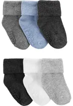 Meias Carter's 1H573110 Feminina - (6 Pares)