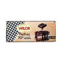 Valor Chocolate Negro 70%Postres 200G