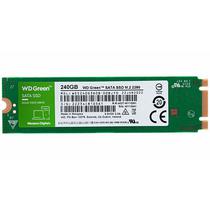 SSD M.2 de 240GB Western Digital Green WDS240G3G0B 545 MB/s de Leitura - Preto