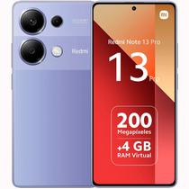 Smartphone Xiaomi Redmi Note 13 Pro Dual Sim 8GB+256GB 6.67" Os 13 - Roxo Aurora Eu 53452