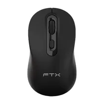 Mouse Sem Fio Wireless FTX FTXG03 / 1600DPI / 4 Botões / 2.4 GHZ - Preto