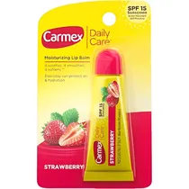 Balsamo Labial Hidratante Carmex Daily Care FPS 15 / Strawberry - 10GR