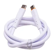 Cabo Luo LU-1137 / USB-C - USB-C / 6A / 1 Metro - Branco