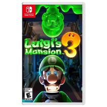 Nintendo Juegos Switch Luigis Mansion 3 Plastico 2019 s/C