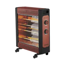 Estufa Eléctrica Quanta Heat Master QTEEC220 Cuarzo 1200W 110V
