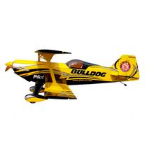 Aviao Pilot RC Pitts S2B 87" (2.20M) 100CC 03 Bull Dog Yellow