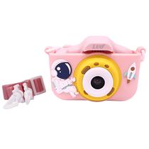 Camera Infantil Luo LU-X208 com Display Pink