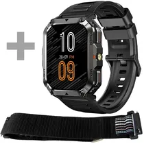 Relogio Blackview W70 Pro com Bluetooth - Preto + Pulseira