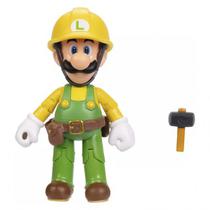 Jakks Super Mario 4 Builder Luigi 7854