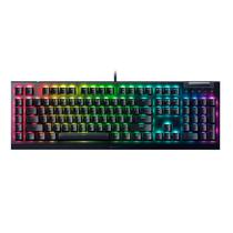 Teclado Razer Blackwidow V4 X RZ03-04701900-R3U1 RGB Switch Yellow Ingles - Preto