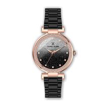 Relogio Analogico Feminino Daniel Klein Premium DK.1.12491-4 - Rosa Ouro e Preto