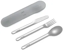 Kit Talher Bentgo Travel Utensil Set - Bgssut-Y Grey