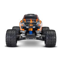 Carro Stampede Trax Truck Orang 360544T s/Bateria e Carregador