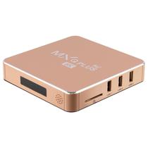 TV Box MXQ Plus - Iptv - 64/256GB - 8K - 5G - Android 11.0 - Dourado - F.T.A