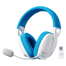 Headset Gamer Redragon Skuld Pro H878WB Wireless - Branco