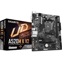 Placa Mãe Gigabyte A520M K V2 AM4 DDR4 Micro ATX