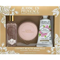 Kit Perfume Jeanne En Provence Rose Edp 60ML - Feminino 3 Peças