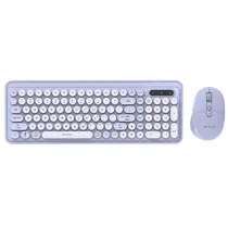 Teclado + Mouse FTX FTXGK02 Sem Fio - Purple (Espanhol)