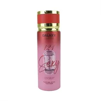 Spray Corporal Perfumado Galaxy Concept 121 Sexy Feminino 200ML