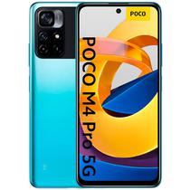 Smartphone Xiaomi Poco M4 Pro 5G Dual Sim de 128GB/8GB Ram de 6.6" 50+8MP/16MP - Cool Blue (India)(Lte BR)