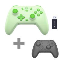 Controle Gamesir Nova T4N Lite Sem Fio p/ Switch | Ios | Android |PC | Steam + Case -Green