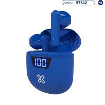 Fone de Ouvido Klip Xtreme - KTE-006 Touchbuds TWS - Bluetooth - Azul