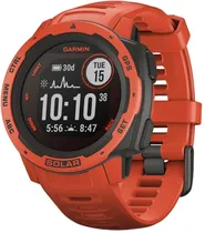 Relógio GPS Garmin Instinct Solar Rugged 010-02293-20 Flame Red