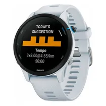 Smartwatch Garmin Forerunner 255 Music 010-02641-31 - Bluetooth - Ant+ - GPS - Branco