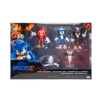 Kit de Juego Jakks Pacific Sonic 3 The Hedgehog Movie Collection 42408