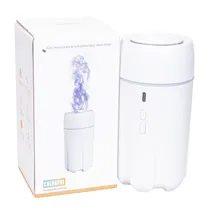 Umidificador LED com Chama (Desligamento Automático)