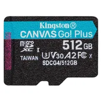 Memoria Micro SD C10 512GB Kingston Canvas Go Plus SDCG4/512G