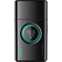 Aparelho de Barbear VGR Voyager V-377 Recarregável - Preto