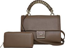 Bolsa Chrisbella AA012401026 Mud - Feminina