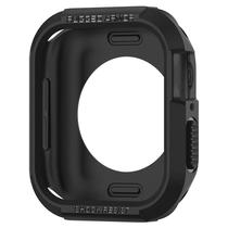 Spigen Capa Apple Watch 44MM/ Se/ 6/ 5/ 4 Rugged Armor Black 062CS24469 Poliuretano Termoplastico Matte Black