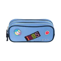 Cartuchera Sestini Paul Frank Casual Patches 076212-04 Azul