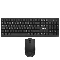 Teclado + Mouse Krab KBKTM15 Wireless / Portugues - Preto