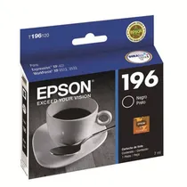 Tinta Epson T196 120 Negro XP-401 411/WF-2512 2532