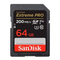 Cartao de Memoria SD 64GB Sandisk Extreme Pro 200-90MB U3 4K