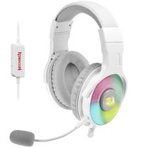 Headset Gaming Redragon Pandora 2 H350W-RGB-1 com USB/3.5 MM para PC - Branco